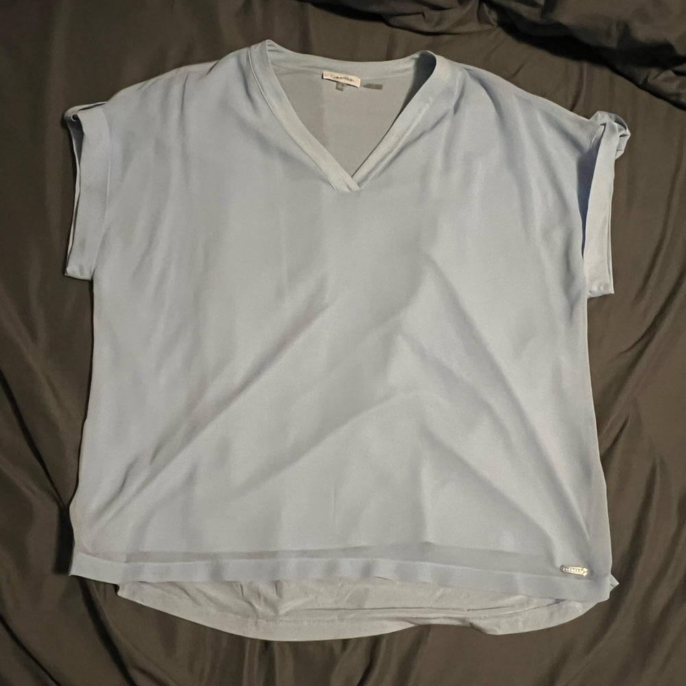 Light Blue Calvin Klein Blouse